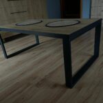 Pokój dzienny - stolik kawowy